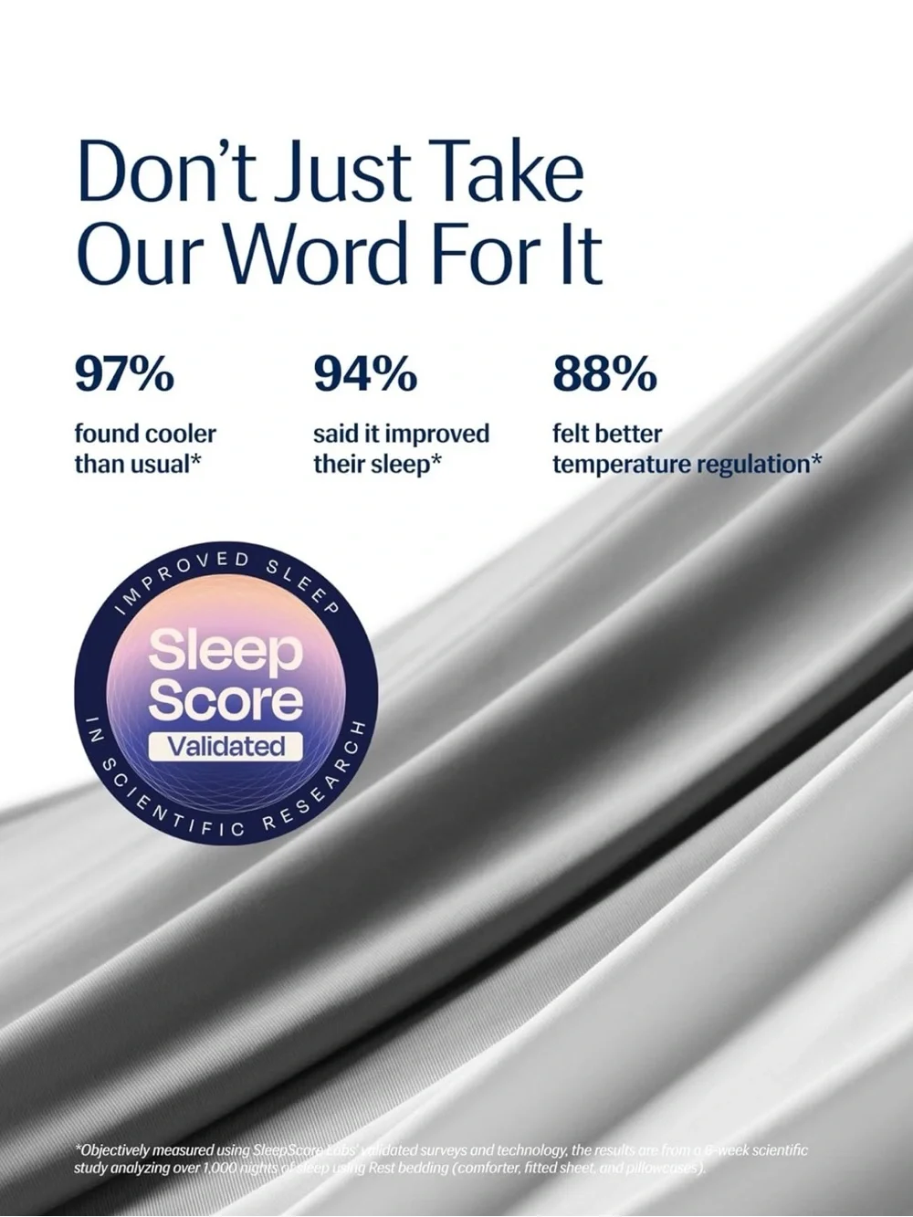 REST® Evercool® Cooling Comforter Blanket for Hot Sleepers, King Gray